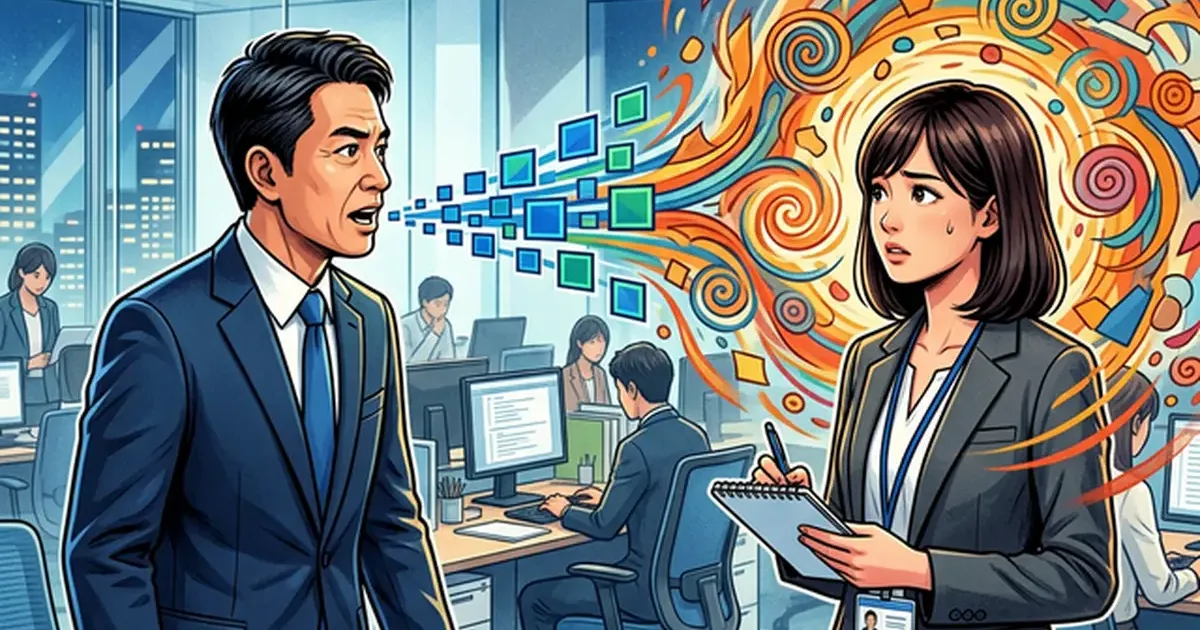 なぜあの部下とだけ噛み合わない──タイプで読むすれ違いの構造のアイキャッチ画像