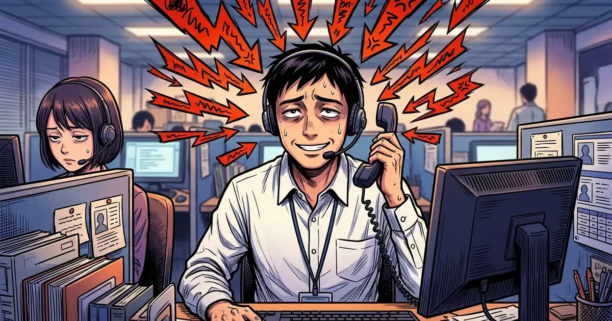 電話対応で摩耗する理由──コールセンターを辞めたい16の性格OS