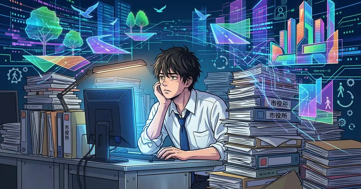 公務員の安定に窒息する脳──全16タイプ網羅・向いてない理由と処方箋