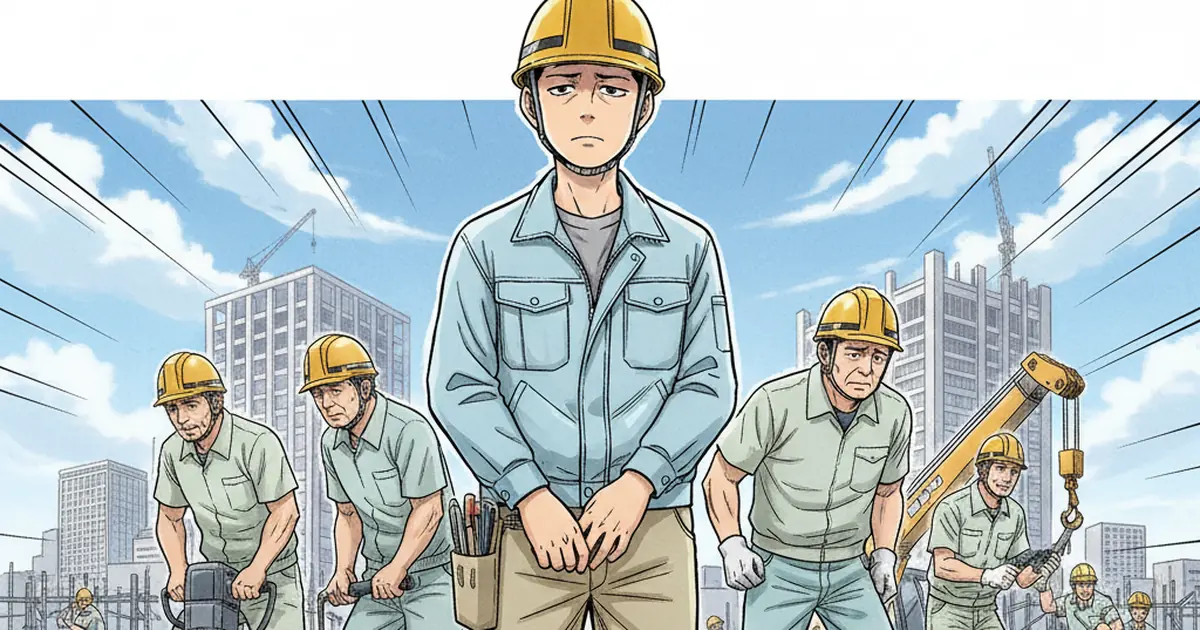 若手が辞めるのは現場のせい──建設業の離職を性格ミスマッチで解く