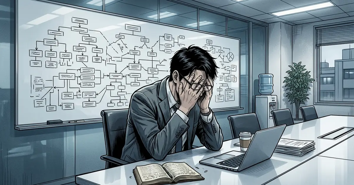 論理の極地で感情が死ぬ──コンサルを辞めたいストレスの認知OS構造のアイキャッチ画像