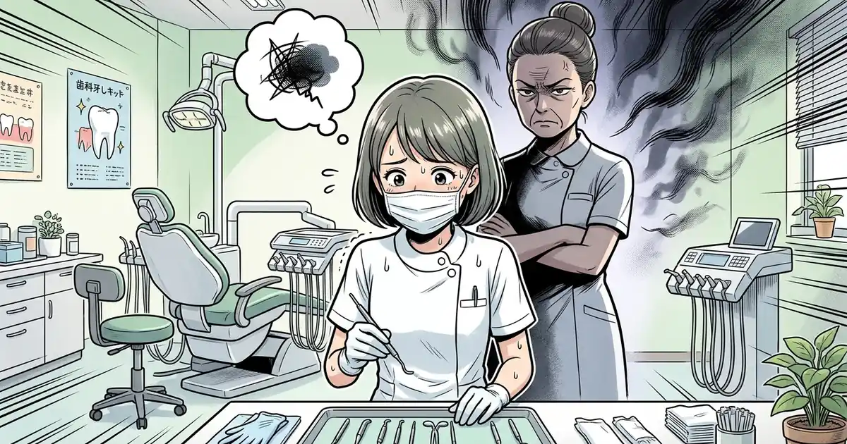 歯科衛生士を辞めたい──女社会の人間関係と細かな作業で壊れる性格