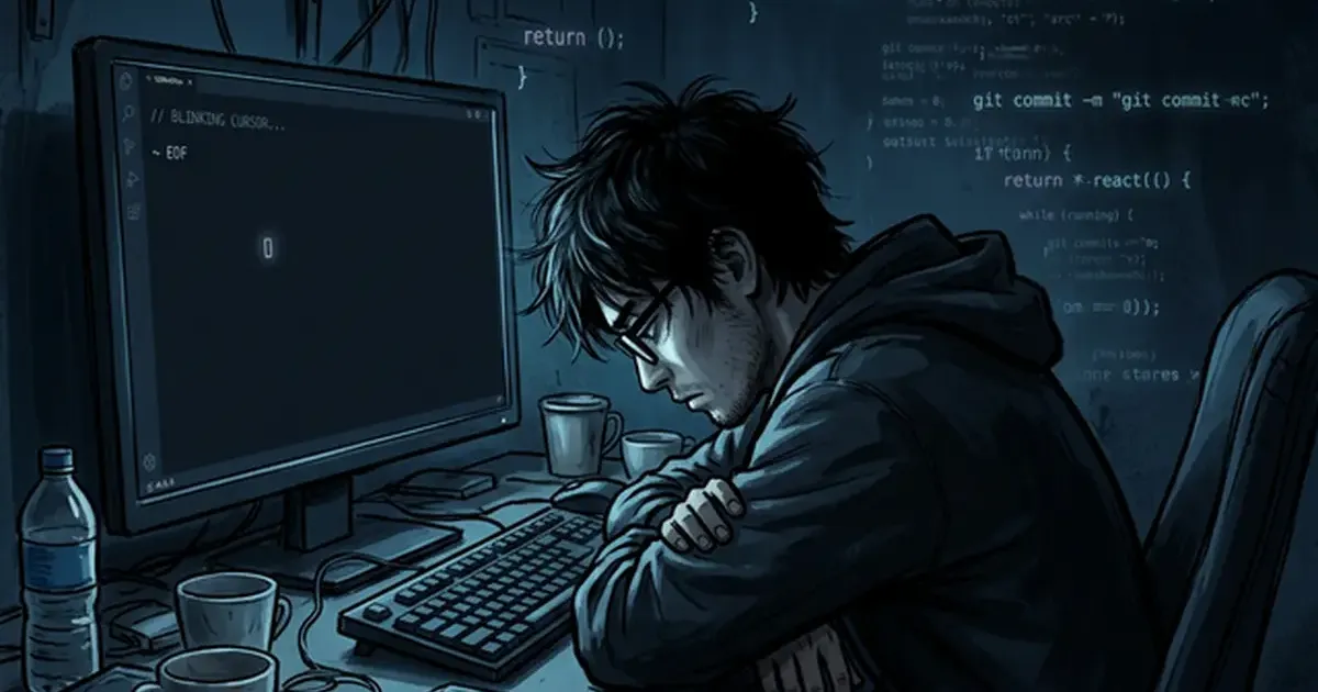 コードが書けなくなった日──エンジニアが燃え尽きる性格の構造