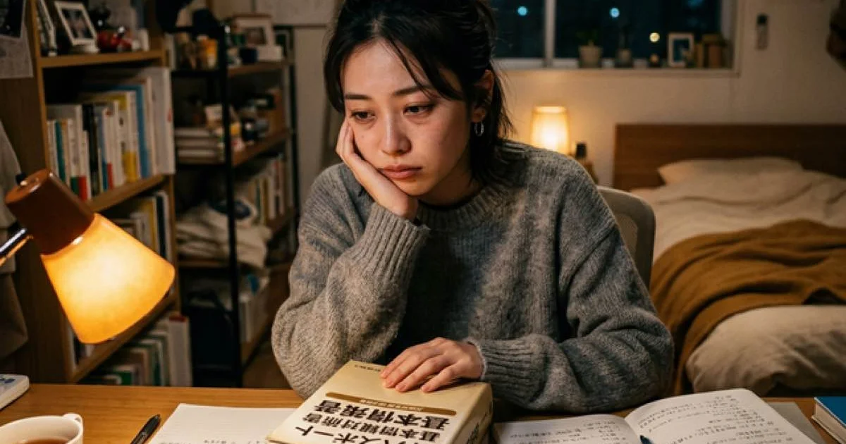 「何かやらなきゃ」と焦って買った、開いていないテキストを許す手紙