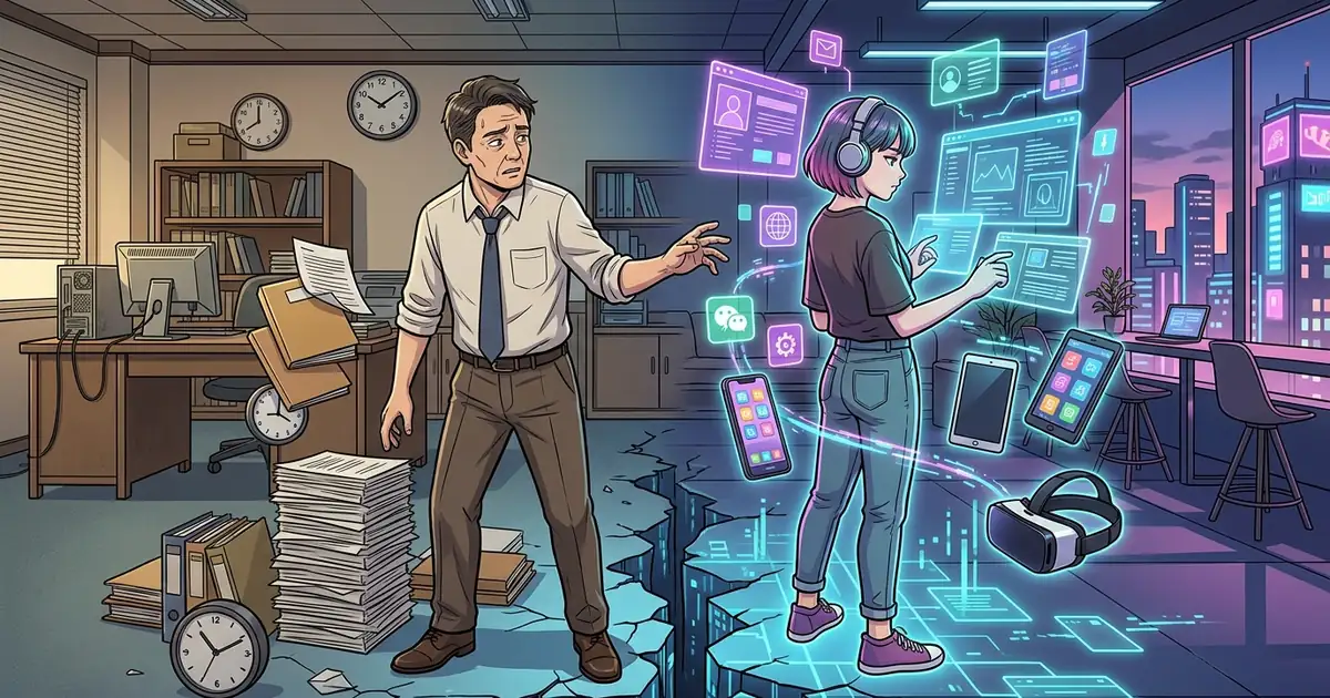 Z世代の宇宙人化を防ぐ──理解不能な若手の行動をOSで解明する