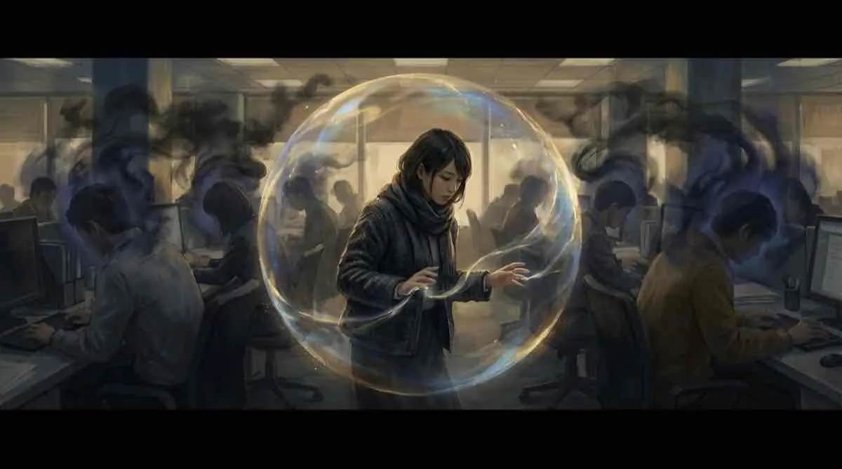 不機嫌な人がいるだけで削られる──INFjの共感疲労プロテクト