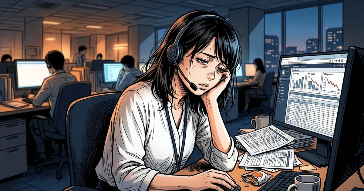 ISの架電地獄と認知疲労──全16タイプ別・インサイドセールスが辛い構造