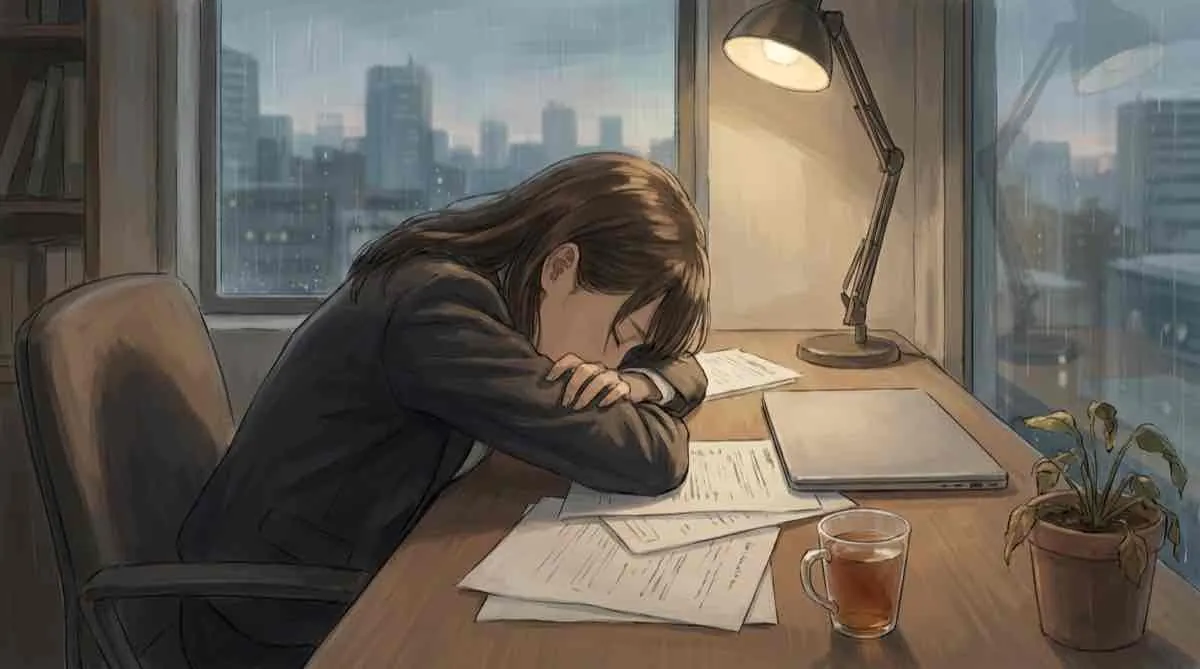 休んだのに涙が出る──ISFjの5月病と過剰適応の燃え尽き