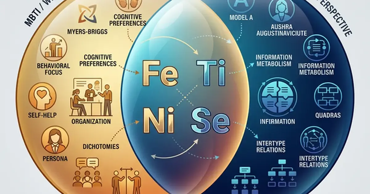 MBTIとソシオニクスは別物だ──同じ4文字で中身が違う理由