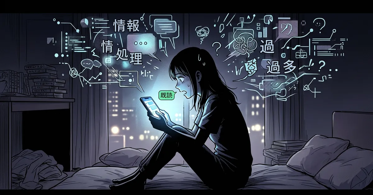 既読無視する人の頭の中──悪意ではなく脳の処理落ちだった件のアイキャッチ画像