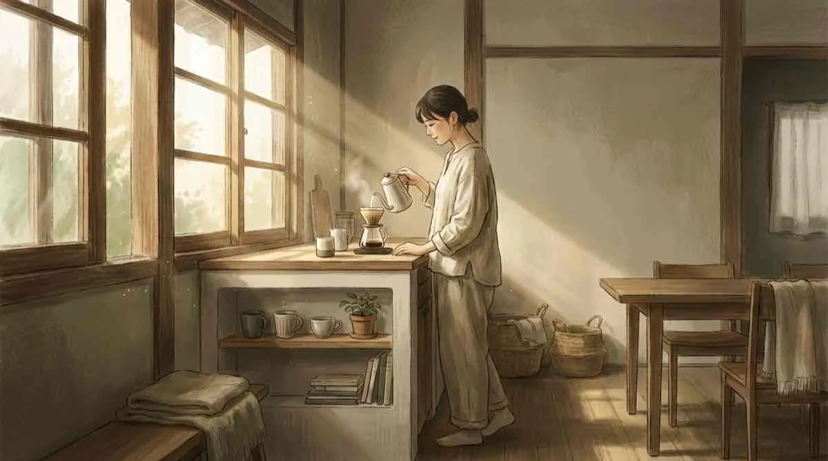 「丁寧な暮らし」を体現する美学──S型(感覚型)が放つ圧倒的な安心感