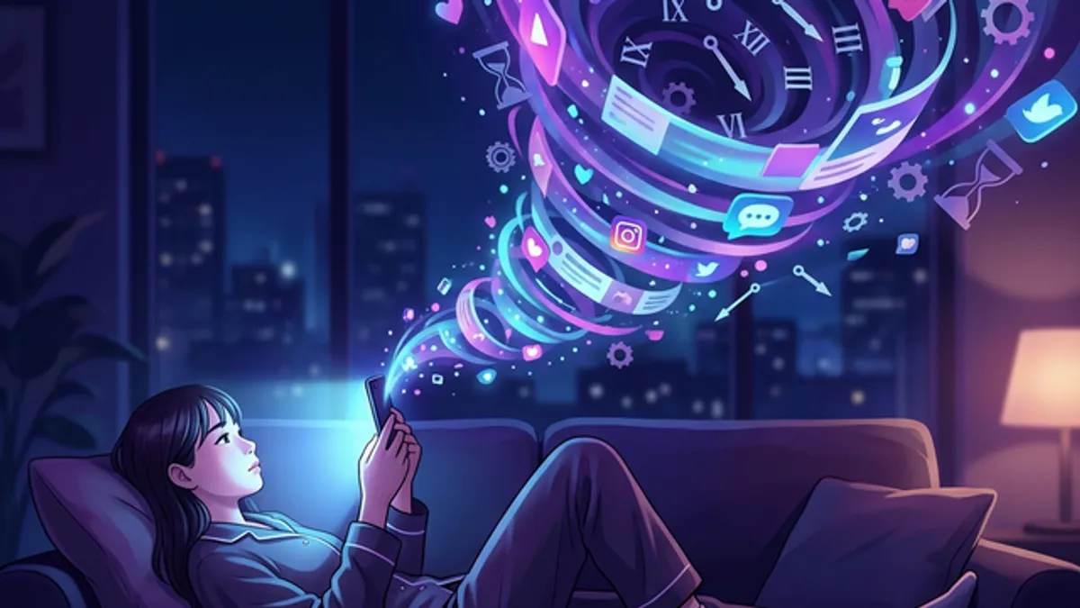 スクロール沼の脱出法──気づいたら2時間、あなたの指が絶対に止まらない理由のアイキャッチ画像