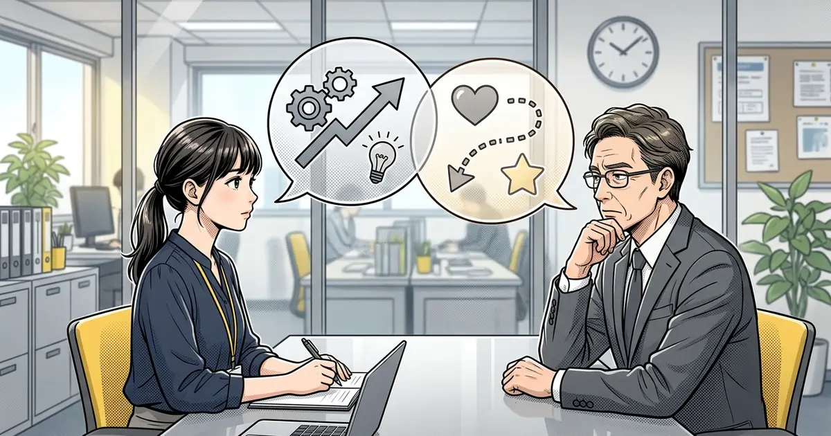 若手が辞める本当の理由──待遇じゃない、OSの翻訳エラーだ