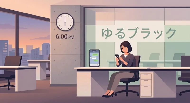 定時退社でも満たされない──ゆるブラック企業への焦りと性格タイプのアイキャッチ画像